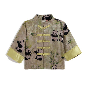 高端香云纱儿童汉服男童2026新年周岁礼服男宝宝唐装女童新中式秋