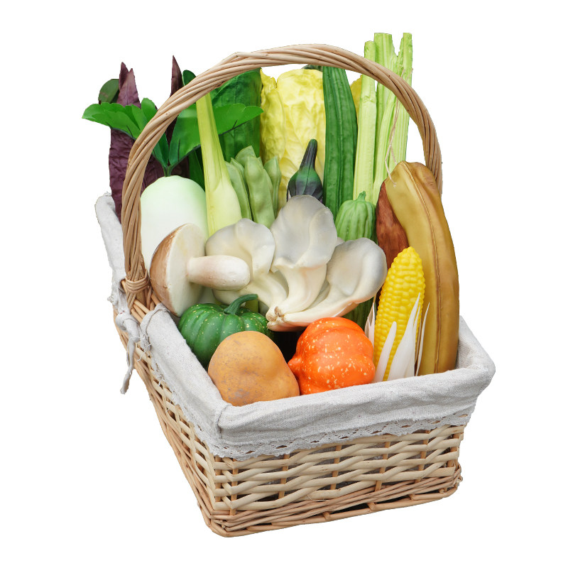 仿真蔬菜水果套装模型假青菜泡沫果蔬拍摄道具厨房装饰认知教具