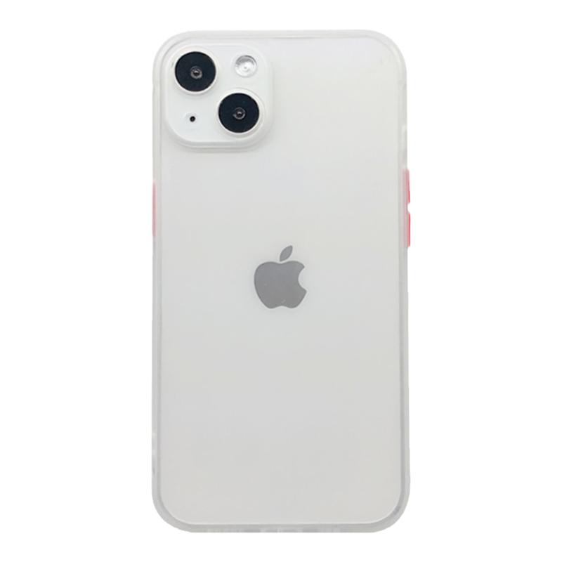 ins直角黑白适用于苹果13手机壳iPhone15promax全包14pro简约12promax男11透明xr肤感7plus女8防摔xs保护套