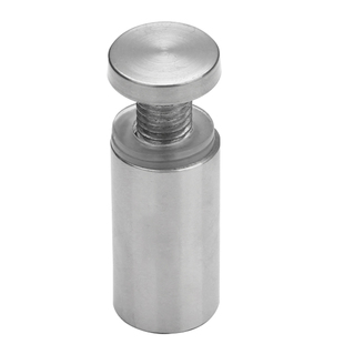 不锈钢广告牌装饰钉亚克力广告钉固定螺丝钉镜子遮丑支撑实心镜钉