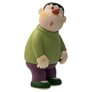 大号胖虎歪头手办公仔摆件玄关客厅布置电视柜桌面装饰创意高级感