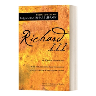 英文原版 Richard III 理查三世 福尔杰莎士比亚图书馆系列 Folger Library Shakespeare 英文版 进口英语原版书籍