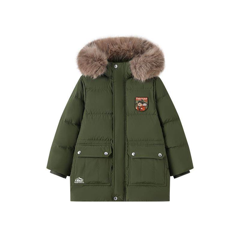 TeenieWeenieKids派克羽绒服