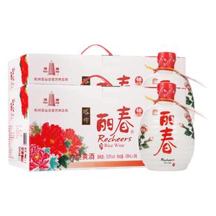 【官方旗舰店】丽春黄酒塔牌十年锦丽春428ml6瓶*2箱礼盒花雕绍兴