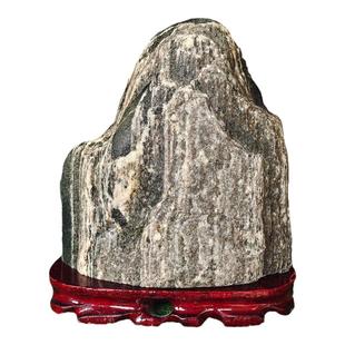 泰山石敢当原石鎮宅祝福家居办公室内外客厅招财天然靠山石头摆件