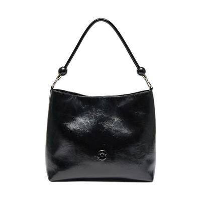 三福挎包25年冬季可露丽甜心豆豆托特包串珠大容量方包女包506805