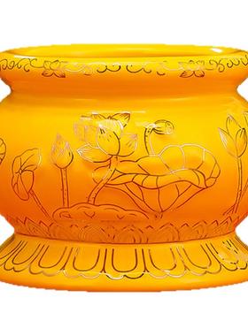 香炉供佛家用陶瓷室内烧香炉