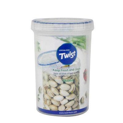 乐扣乐扣塑料圆形厨房防潮保鲜盒