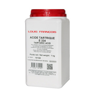 巴黎甜店法国进口Louis酒石酸PH调味剂葡萄酸烘焙水果软糖商用