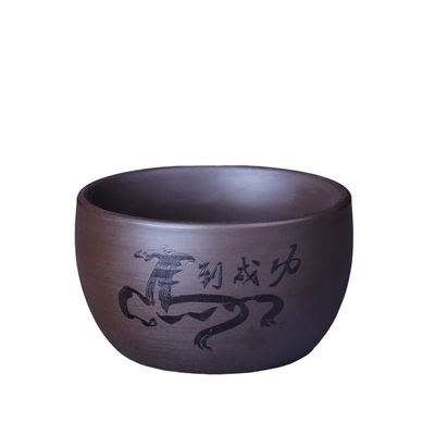 茶杯套装6只紫砂中式功夫茶杯子