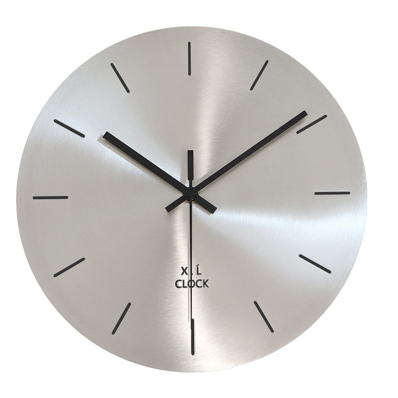 客厅XLCLOCK不锈钢不锈钢银色