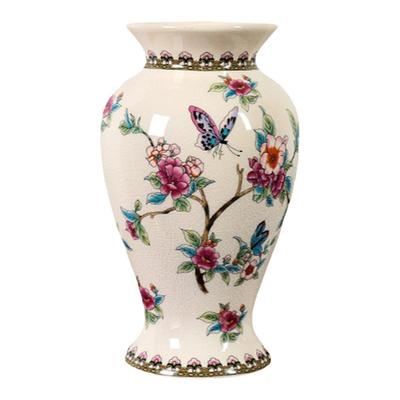 美式陶瓷花瓶复古青花瓷器欧式客厅景德镇轻奢大摆件中式高级插花