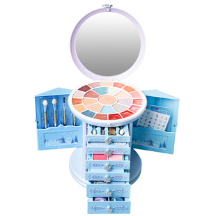 杜莉莎儿童化妆品玩具套装无毒正品女孩的生日礼物小孩公主彩妆盒
