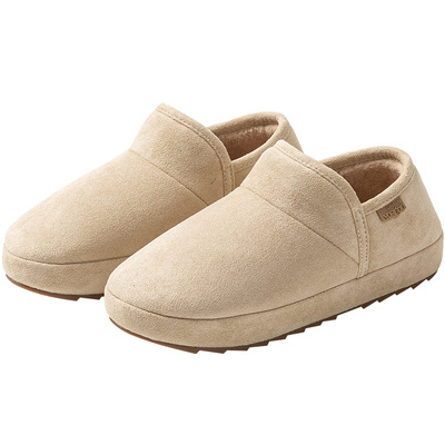 远港包跟棉鞋女冬天保暖加绒