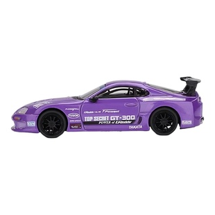 现货爆款 MINIGT 1067 1:64 Supra A80 Top 紫色 合金车模限量版