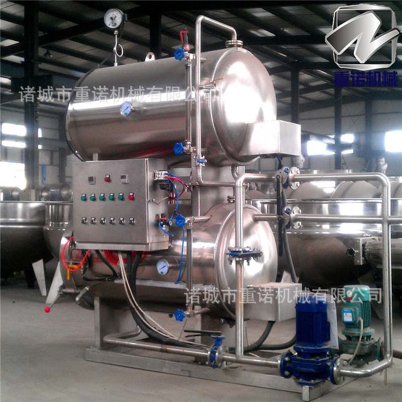 新肉制品杀菌锅 电加热小型高压杀菌锅水浴304不锈钢电器半自动