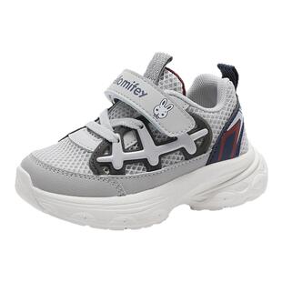 班纳米菲秋季男童鞋网面透气小童运动鞋2-7岁儿童春秋款宝宝鞋子