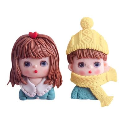 网红小男孩爸爸生日浮雕蛋糕装饰