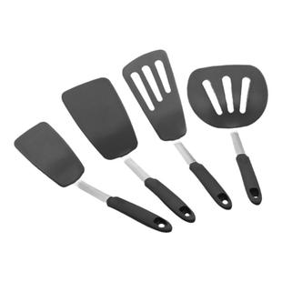 出口欧洲 超薄耐高温硅胶煎铲漏铲Turner Spatula亚马逊新款套装