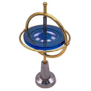 金属机械陀螺仪玩具反重力平衡gyroscope吉祥纹无聊减压科技礼品