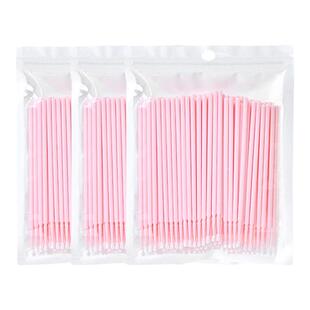 纳米化妆棉签细头小头改妆擦眼线美睫卸睫毛清洁棒纹绣专用棉棒