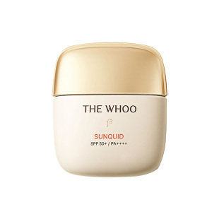whoo后拱辰享高倍防晒霜水感轻盈防晒液清爽隔离紫外线正品官方