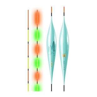 川泽夜光漂OLED灯珠尾一体高灵敏浮漂硬尾天青烟雨ES电子漂鱼漂