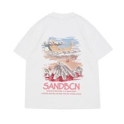 夏日多巴胺穿搭短袖纯棉重磅t恤