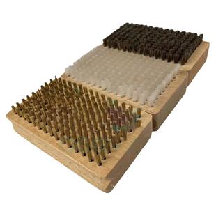 滑雪板打蜡刷单板双板雪蜡刷滑雪板刷铜丝刷尼龙刷马毛刷子