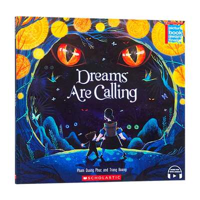 梦境在召唤 英文原版 Dreams Are Calling SPBA 亚洲绘本大奖 英文版儿童英语图画书 进口原版睡前阅读书籍