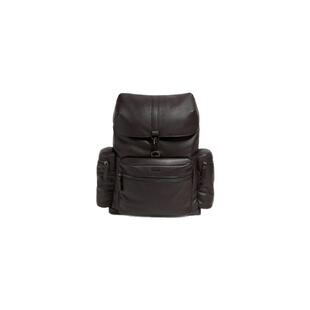 礼物ZEGNA杰尼亚包袋深棕色SECONDSKIN Special双肩背包