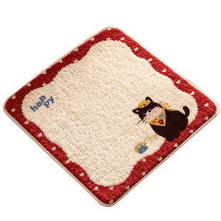 仿羊绒坐垫冬加厚防屁股痛办公室久坐椅垫家用防滑餐椅垫学生屁垫