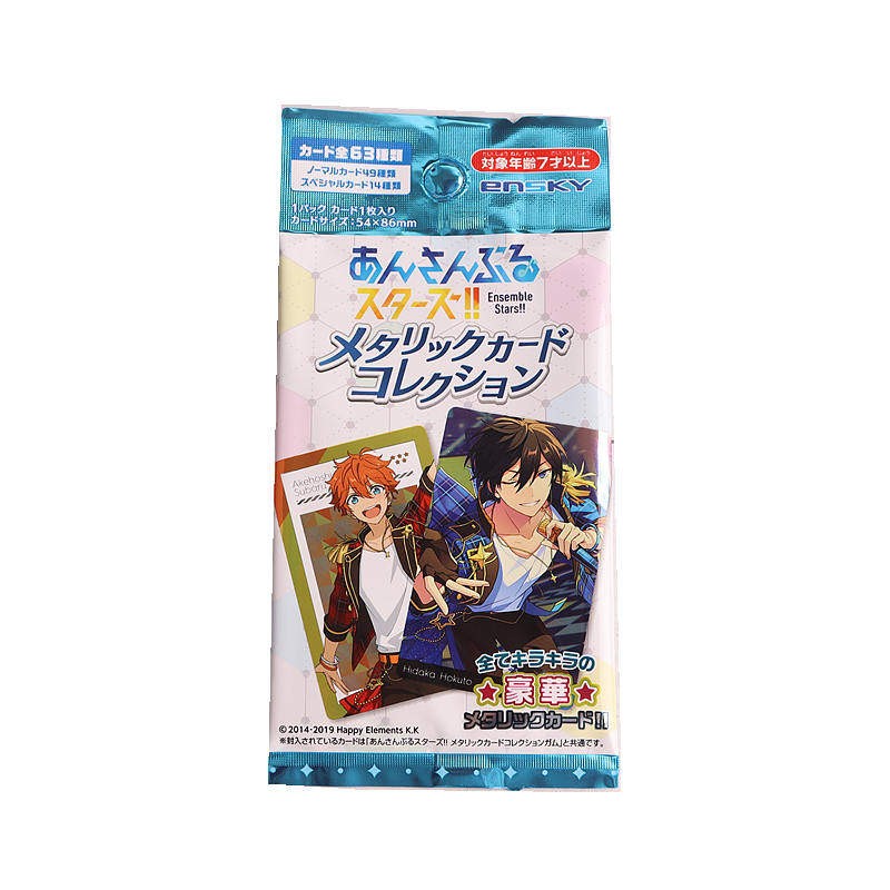 日本本土动漫卡偶像梦幻祭食玩卡 es食玩卡透卡 78 11弹 盲抽周边