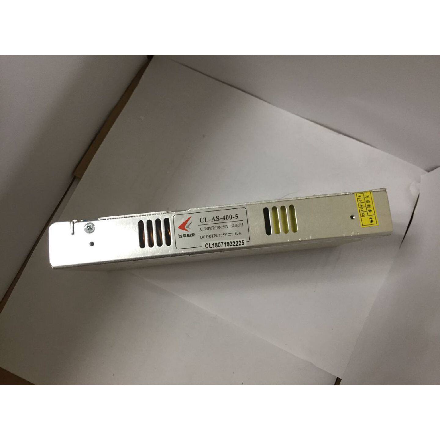 诚联电源CL-AS-400-5 LED全彩显示屏开关电源400W5V80A质保2超薄
