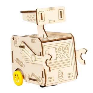 科技小制作火星避障机器人拼装模型儿童发明diy手工材料科学实验