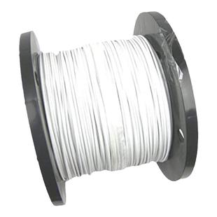 白色涂塑包胶钢丝绳0.8/0.9/1/1.5/2/3/4/5/6/8mm柔软耐磨 10米价