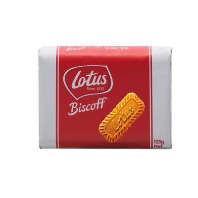 lotus焦糖饼干比利时125g