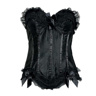欧式蝴蝶结性感马甲束身衣 婚纱束腰紧身衣 宫廷corset复古女胸衣