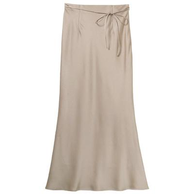 LILYBROWN高腰缎面鱼尾半身裙