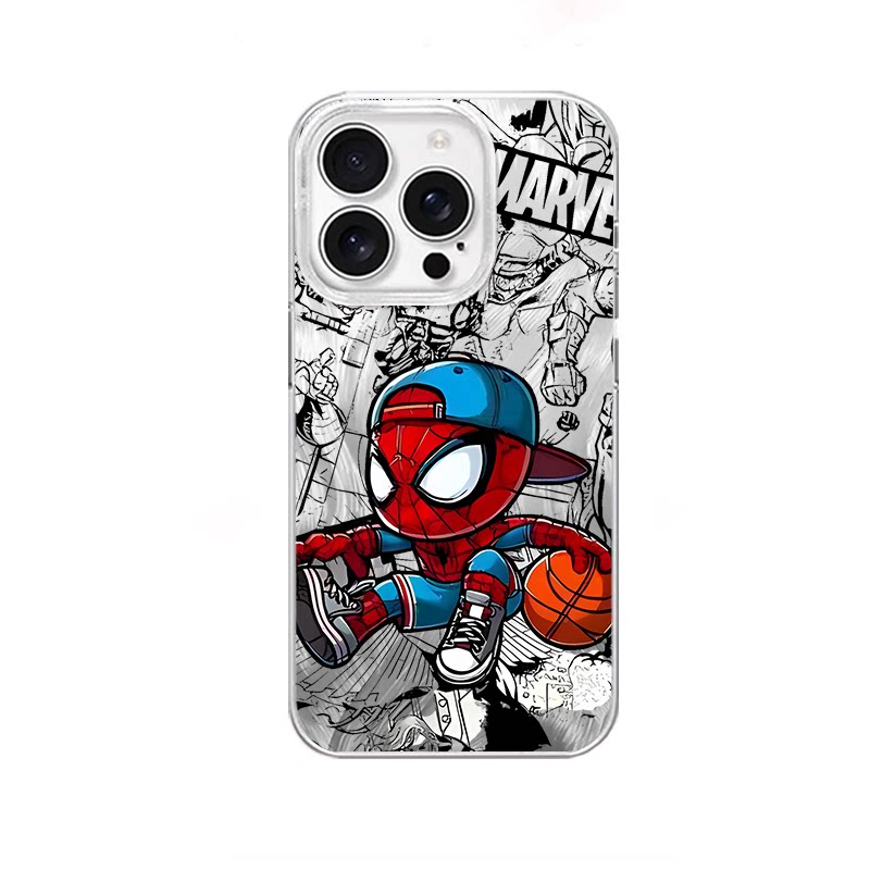 漫画风篮球超人适用于iPhone18promax/iPhone17pro手机壳华为mete80一加13磁吸vivoS30羽纱红米K80小米17OPPO