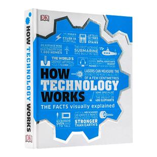 DK视觉图解百科 技术如何运作 How Technology Works 英文原版 DK经典科普百科书籍 技术工作原理科普 精装大开 彩色插图