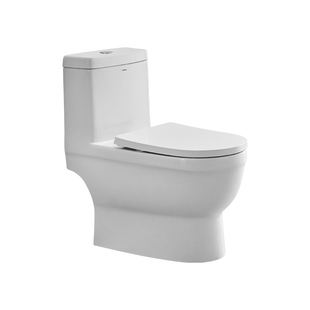 安华直冲式马桶陶瓷家用卫生间座便浴室大尺寸大冲力坐便器