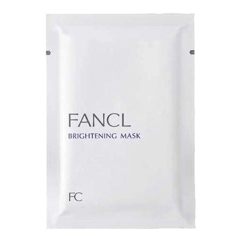 日本直邮FANCL芳珂新款补水保湿提拉美白精华面膜21ml×6片/正品