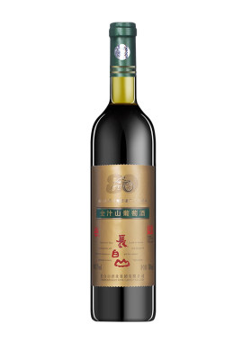 长白山全汁老式甜型山葡萄酒单只
