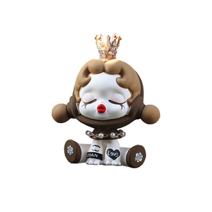 汽车空调出风口香薰网红大牌高档包包鞋子女生车载扩香石膏装饰品