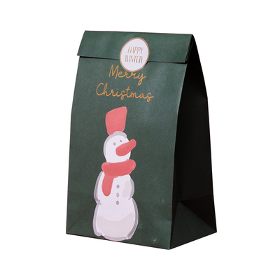 圣诞节苹果礼物包装封口贴礼品袋