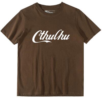 大地色美式复古甜酷少女风t恤