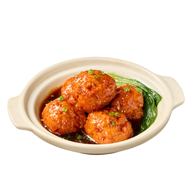 【12个】天海藏红烧狮子头大个肉丸肉质饱满加热即食下饭菜半成品