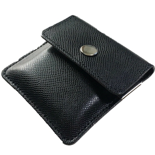 旅行烟灰包零钱包日本随身便携式烟灰袋密封口袋皮革精致烟灰缸