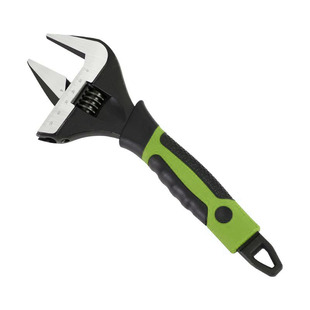 工业级薄口大开口活动扳手狭小缝隙水暖工具水龙头换水管活口扳子